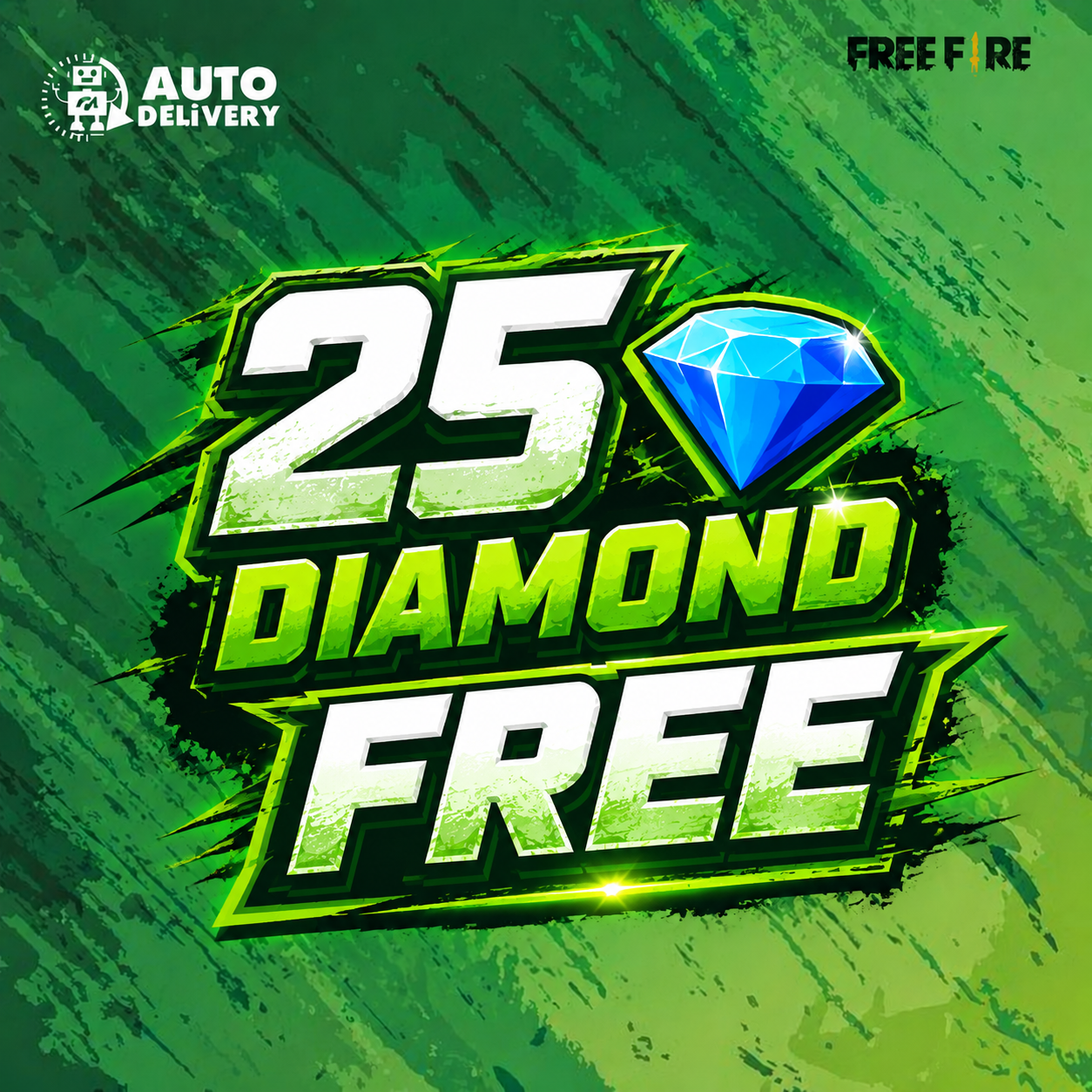 Free 25 Diamond